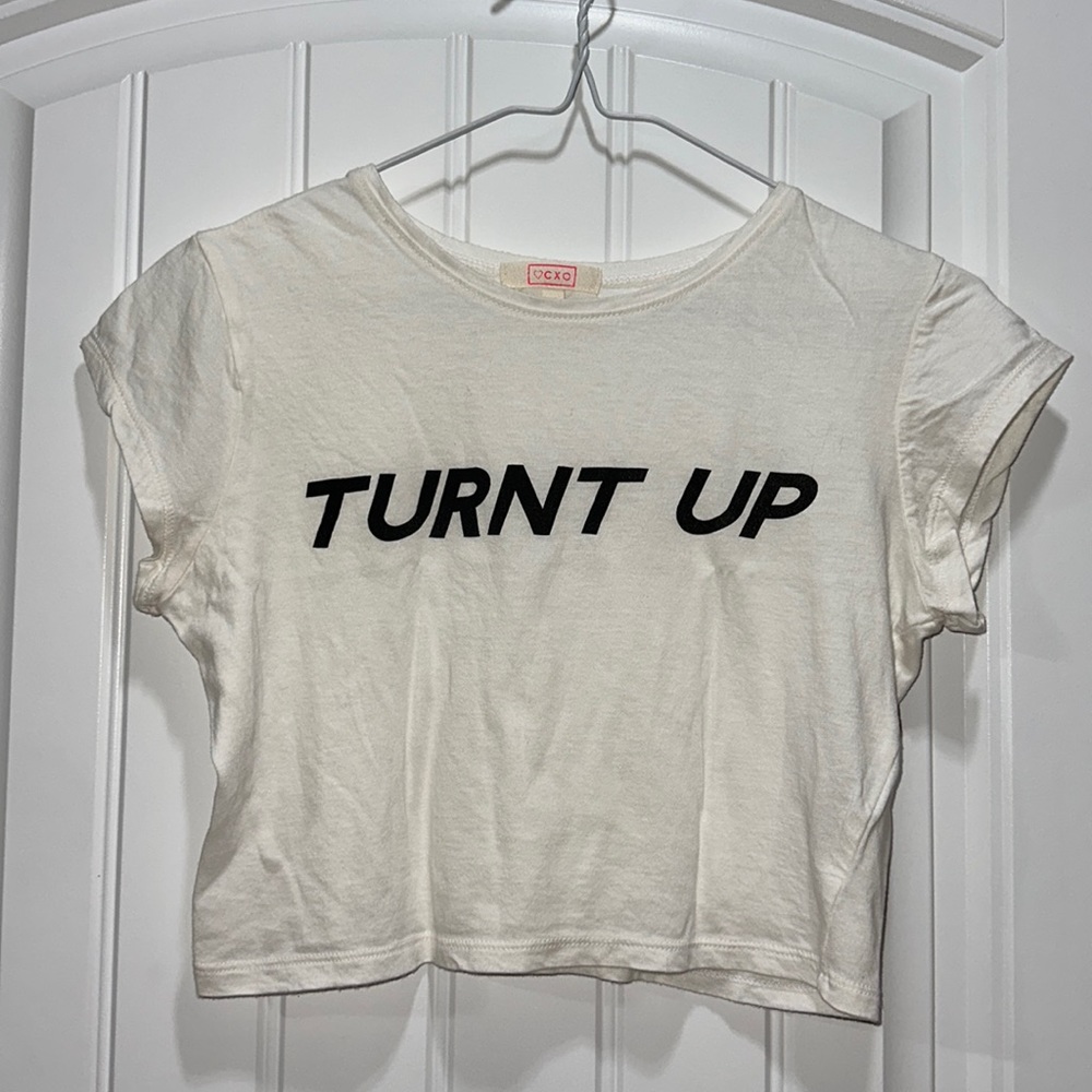 Turnt Up crop top